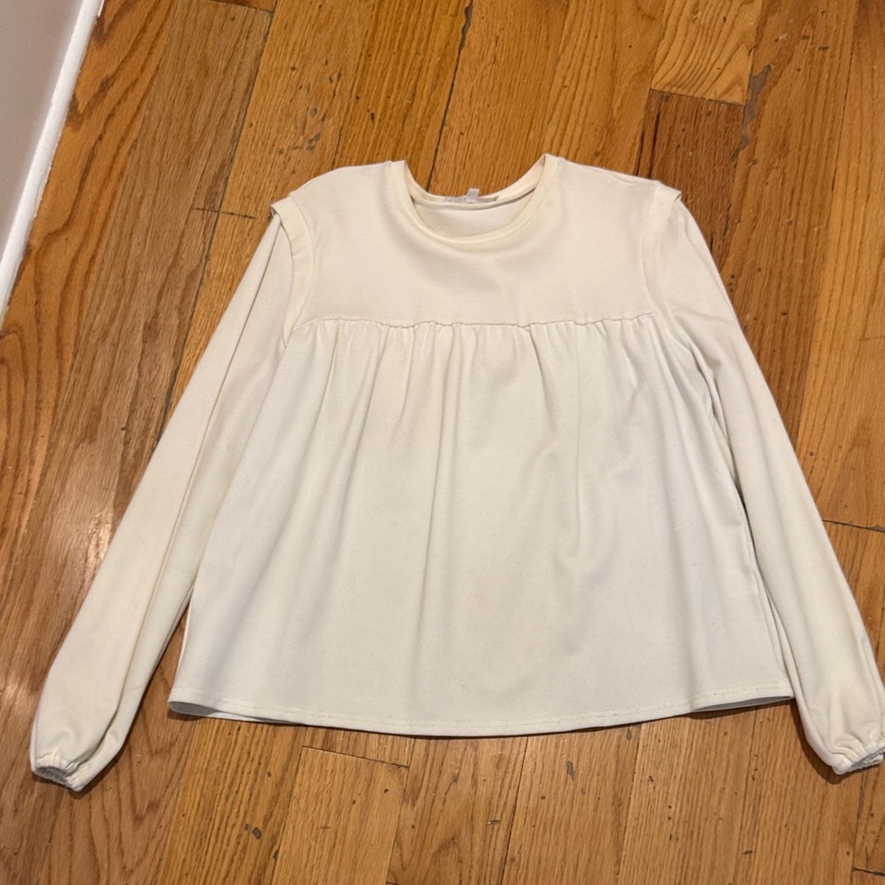 Elegant Cream Blouse
